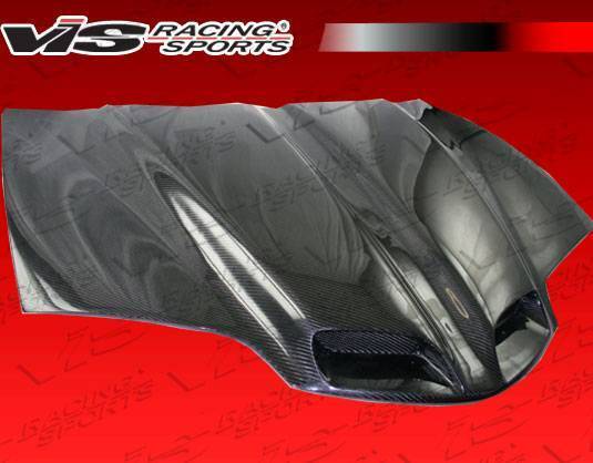 VIS Racing - Carbon Fiber Hood GTO Style for Pontiac Firebird 2DR 1998-2002