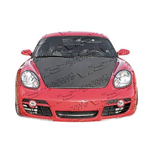 VIS Racing - Carbon Fiber Hood OEM Style for Porsche Boxster 2DR 2005-2012