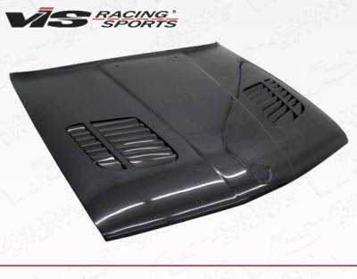 VIS Racing - Carbon Fiber Hood GTR Style for BMW 3 SERIES(E30) 2DR & 4DR 1984-1991 - Image 2