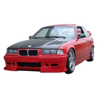 VIS Racing - Carbon Fiber Hood OEM Style for BMW 3 SERIES(E36) 2DR 92-98 - Image 1