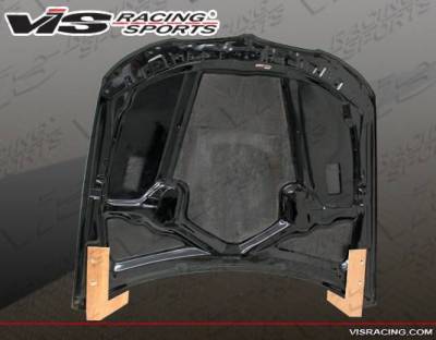 VIS Racing - Carbon Fiber Hood XTS Style for BMW 3 SERIES(E90) 4DR 09-11 - Image 3
