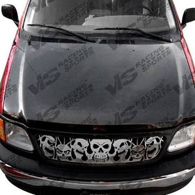 Carbon Fiber Hood Cobra R 2000 Style for Ford Expedition 4DR 1997-2002