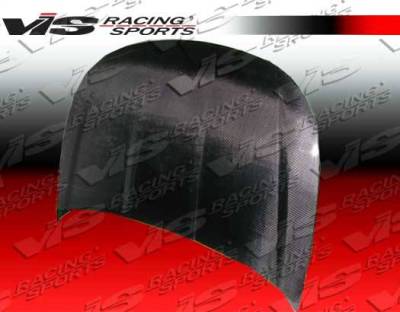 VIS Racing - Carbon Fiber Hood Invader Style for Ford Focus 2DR & 4DR 08-11 - Image 2