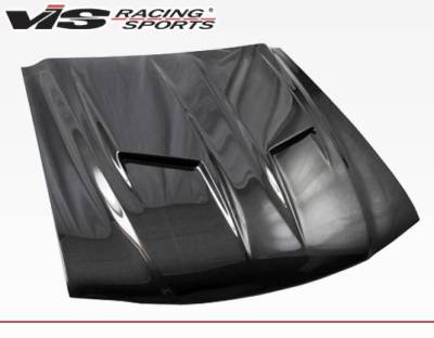 VIS Racing - Carbon Fiber Hood Stalker 2 Style for Ford MUSTANG 2DR 94-98 - Image 1