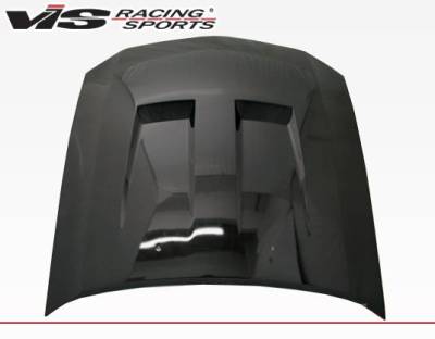 VIS Racing - Carbon Fiber Hood Heat Extractor Style for Ford MUSTANG 2DR 05-09 - Image 2