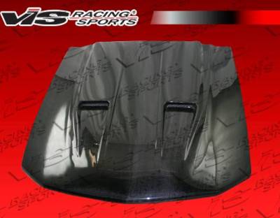 VIS Racing - Carbon Fiber Hood Mach 1 Style for Ford MUSTANG 2DR 05-09 - Image 2