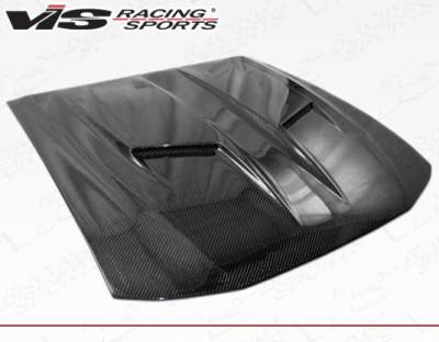 VIS Racing - Carbon Fiber Hood Stalker 2 Style for Ford MUSTANG 2DR 99-04 - Image 1