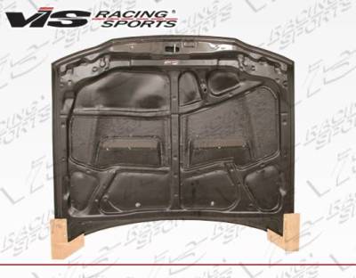 VIS Racing - Carbon Fiber Hood Xtreme GT Style for Honda Accord 2DR & 4DR 1990-1993 - Image 5