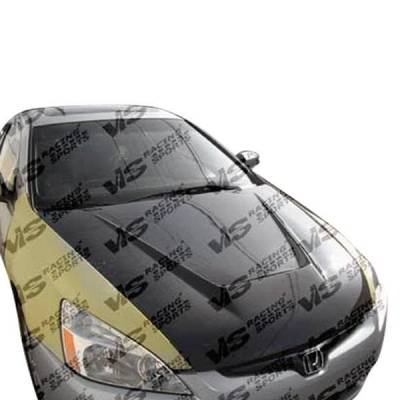 Carbon Fiber Hood Invader Style for Honda Accord 4DR 2003-2007