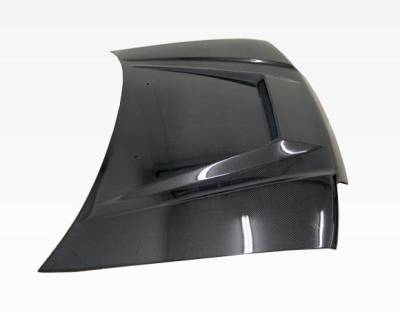 VIS Racing - Carbon Fiber Hood Invader Style for Honda Civic 4DR 88-91 - Image 3