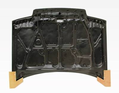VIS Racing - Carbon Fiber Hood OEM Style for Honda Civic Hatchback 88-91 - Image 4