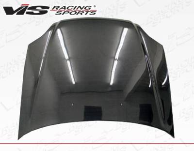 VIS Racing - Carbon Fiber Hood OEM Style for Honda Civic 2DR & 4DR 99-00 - Image 3