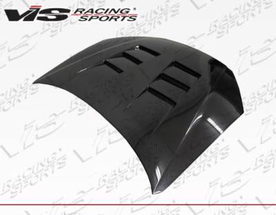 VIS Racing - Carbon Fiber Hood Terminator Style for Hyundai Genesis 2DR 13-16 - Image 3