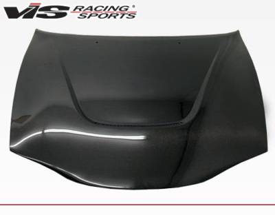 VIS Racing - Carbon Fiber Hood JS Style for Mitsubishi Eclipse 2DR 1995-1999 - Image 1