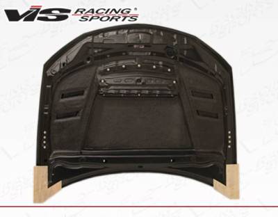 VIS Racing - Carbon Fiber Hood Terminator Style for Subaru WRX Hatchback & 4DR 08-14 - Image 4