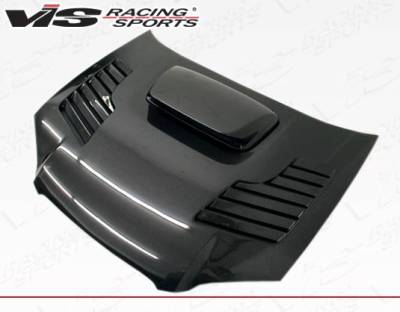 VIS Racing - Carbon Fiber Hood Tracer Style for Subaru WRX 4DR 04-05 - Image 3