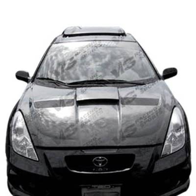 Carbon Fiber Hood Xtreme GT Style for Toyota Celica 2DR 2000-2005