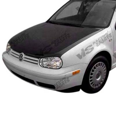 VIS Racing - Carbon Fiber Hood OEM Style for Volkswagen Golf 4 2DR & 4DR 1999-2006 - Image 2