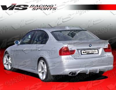 VIS Racing - Carbon Fiber Spoiler A Tech Style for BMW E90 4DR 2006-2008 - Image 4