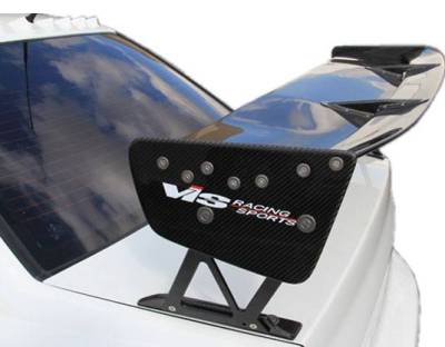 VIS Racing - Carbon Fiber Spoiler VTX V Style for Mitsubishi Evo8 4DR 2003-2007 - Image 1