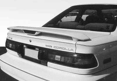1988-1991 Toyota Corolla Factory Style Wing Coupe No Light