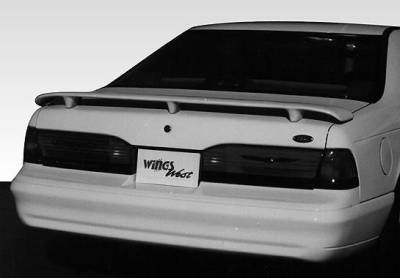 1989-1997 Ford Thunderbird 3 Leg Custom Style Wing No Light