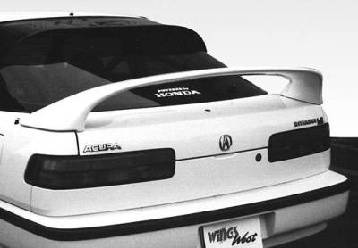 1990-1993 Acura Integra 2Dr 7 inches Mid Wing No Light