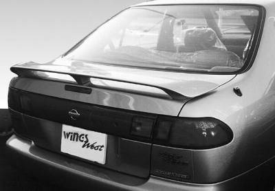1995-1999 Nissan Sentra Factory Style Wing No Light