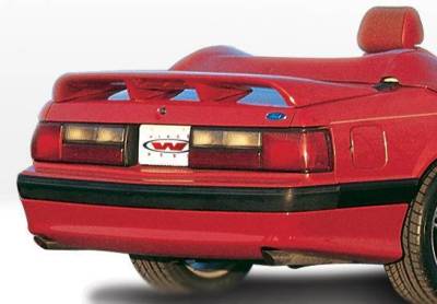 1987-1993 Ford Mustang Lx Cobra Style Rear Lip Polyurethane