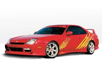 Wings West - 1997-2001 Honda Prelude Racing Series 4Pc Complete Kit - Image 2