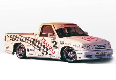 1994-1998 Isuzu Hombre Ext. Cab Custom Style 8Pc Complete Kit W/ Roll Pan