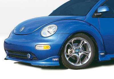 1999-2003 Volkswagen Beetle W-Typ Front Lip Polyurethane Will Not Fit Turbo S