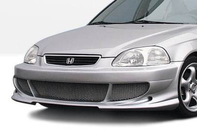 1996-1998 Honda Civic All Models Bigmouth Front Bumper Cover
