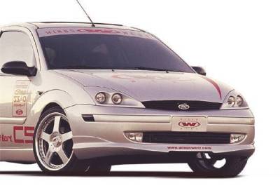 2000-2004 Ford Focus Zx3/Zx5 W-Typ Front Lip Polyurethane