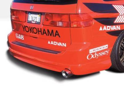 1999-2004 Honda Odyssey W-Typ Rear Lip Polyurethane