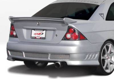 2001-2005 Honda Civic 2Dr Avenger Rear Bumper Cover Polyurethane