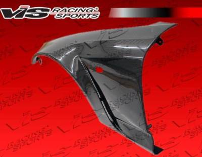 VIS Racing - 2000-2009 Honda S2000 2Dr Ami 30Mm Carbon Front Fenders With Extension - Image 5