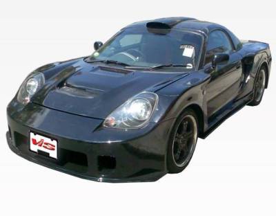 VIS Racing - 2000-2005 Toyota Mrs 2Dr Techno R Wide Body Kit 8 pieces - Image 2