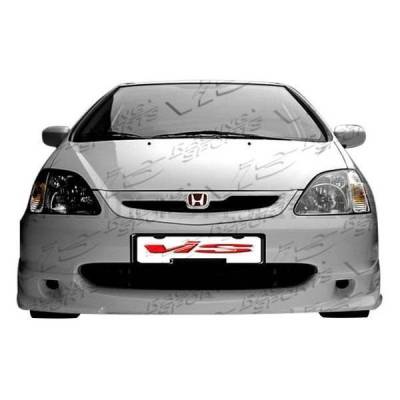 2002-2005 Honda Civic Si Hb Techno R Front Lip
