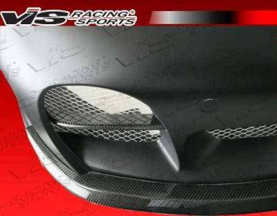 VIS Racing - 2002-2004 Porsche 996 2Dr A Tech Front Bumper With Carbon Lip And Grill - Image 4