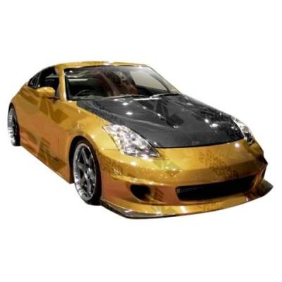 VIS Racing - 2003-2008 Nissan 350Z 2Dr Spike Front Bumper - Image 2