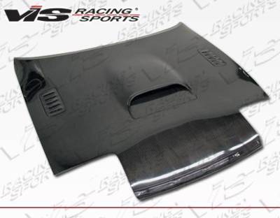 VIS Racing - 2003-2008 Nissan 350Z 2Dr Techno R Carbon Fiber Bumper Intake Duct - Image 2