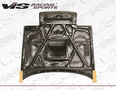 VIS Racing - 2003-2008 Nissan 350Z 2Dr Techno R Carbon Fiber Bumper Intake Duct - Image 4