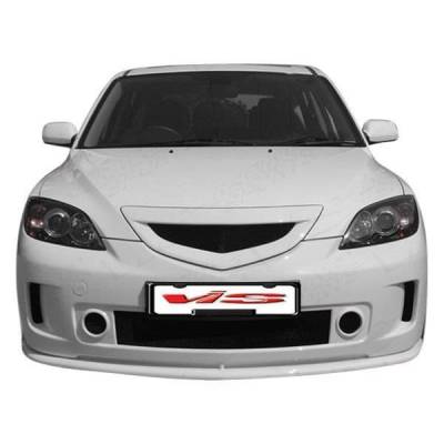 VIS Racing - 2004-2009 Mazda 3 Hb A Spec Front Bumper - Image 1