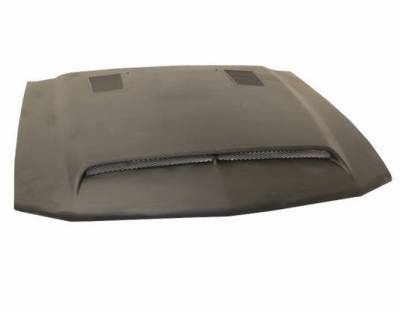 VIS Racing - 2005-2009 Ford Mustang 2Dr Gt 500 Style Fiberglass Hood - Image 3