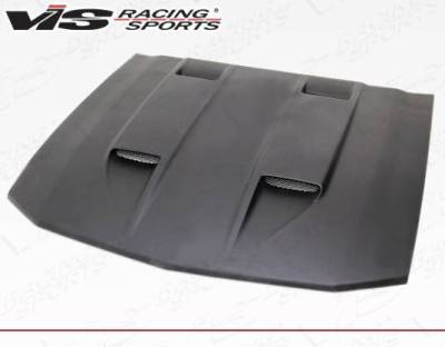 VIS Racing - 2005-2009 Ford Mustang 2Dr Mach 5 Fiberglass Hood - Image 2