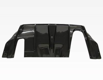 VIS Racing - 2006-2011 Honda Civic 4Dr Jdm Carbon Fiber MM Rear Diffuser - Image 2