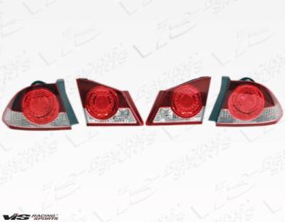 VIS Racing - 2006-2011 Honda Civic Jdm 4dr OE Style LED Tail Light - Image 1