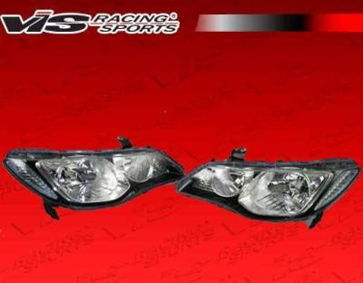 VIS Racing - 2006-2011 Honda Civic 4Dr Jdm Type R Front End Conversion With Techno R Front Lip - Image 3