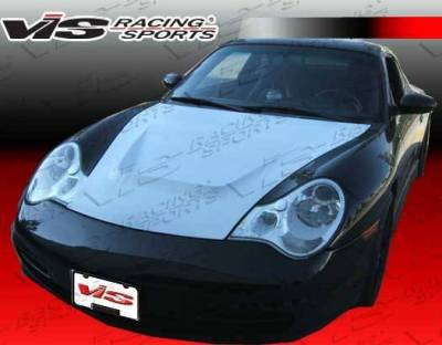 2006-2012 Porsche Cayman 2Dr G Tech Style Fiberglass Hood